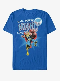Marvel Thor Mighty like Dad T-Shirt