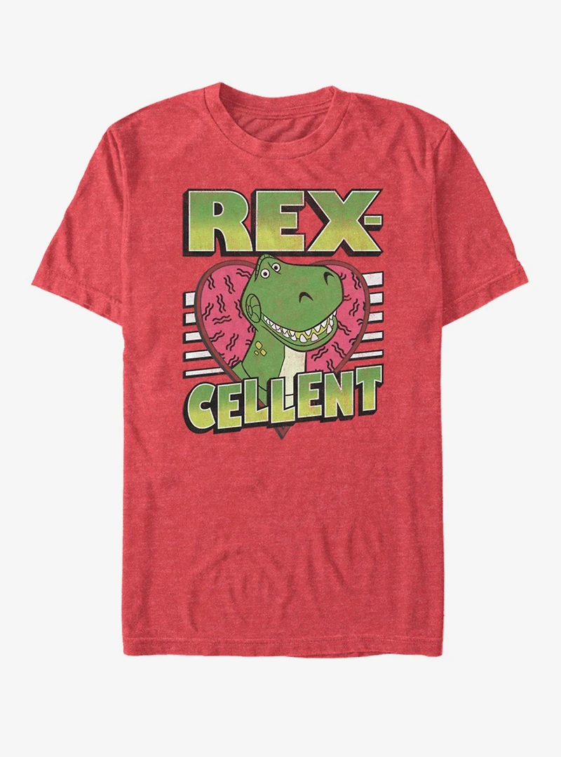 Disney Pixar Toy Story Rexcellent Heart T-Shirt