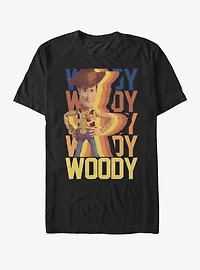 Disney Pixar Toy Story Woody Repeat Name T-Shirt