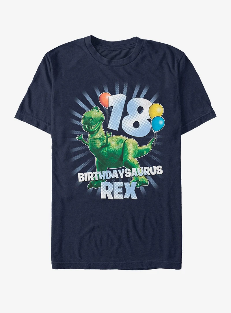 Disney Pixar Toy Story Birthdaysaurus Rex 18 T-Shirt