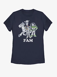 Disney Pixar Toy Story Fam Womens T-Shirt