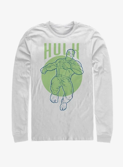 Marvel Avengers: Endgame Hulk Simplicity Long Sleeve T-Shirt