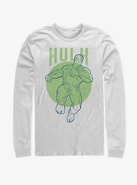 Marvel Avengers: Endgame Hulk Simplicity Long Sleeve T-Shirt