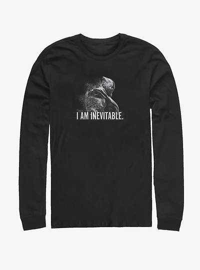 Marvel Avengers: Endgame Thanos Inevitable Long Sleeve T-Shirt