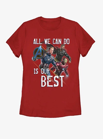 Marvel Avengers: Endgame Our Best Womens T-Shirt