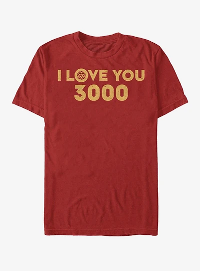 Marvel Avengers: Endgame Love You 3000 T-Shirt