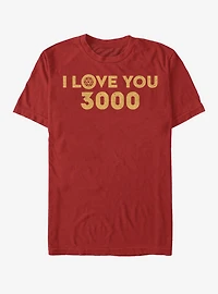 Marvel Avengers: Endgame Love You 3000 T-Shirt