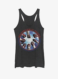 Marvel Avengers: Endgame Avengers Hands Womens Tank Top