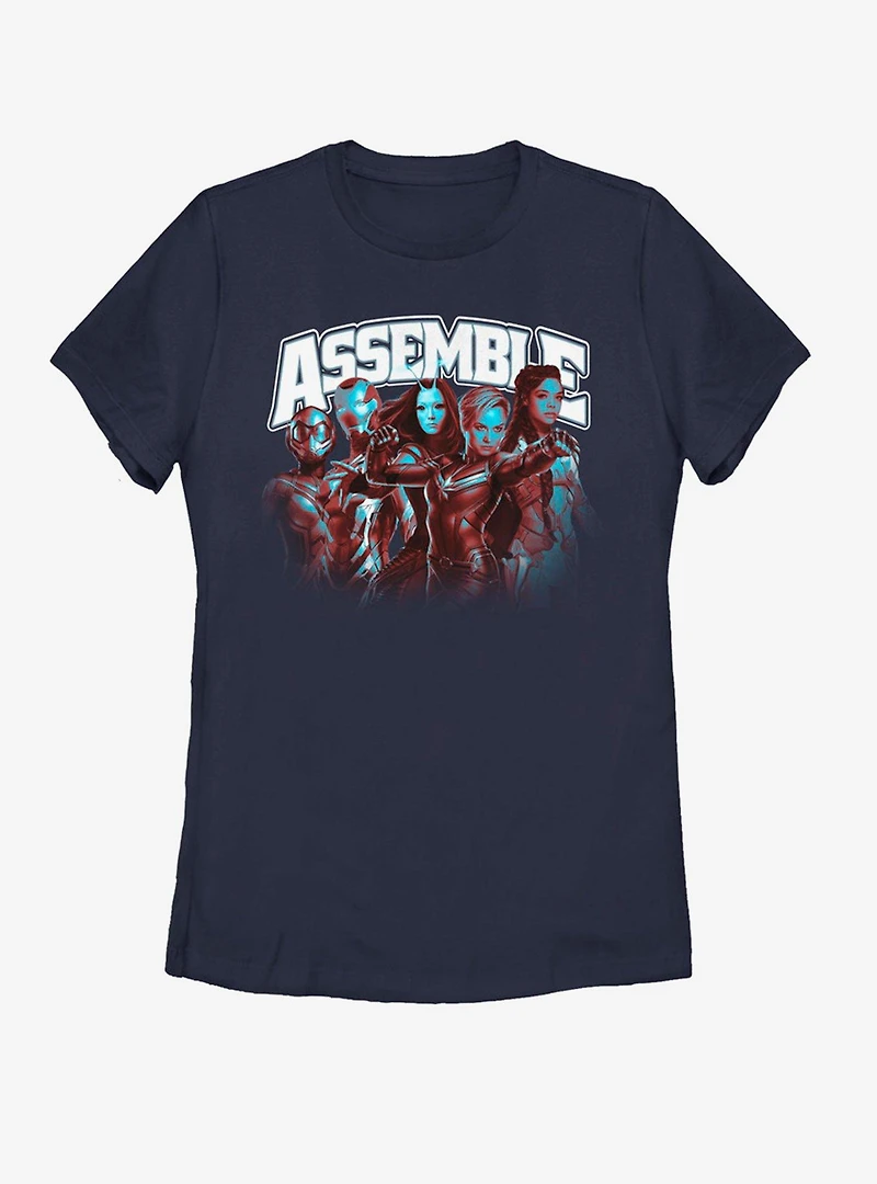 Marvel Avengers: Endgame Heroes Assemble Womens T-Shirt
