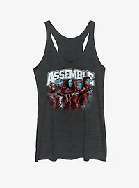 Marvel Avengers: Endgame Heroes Assemble Womens Tank Top