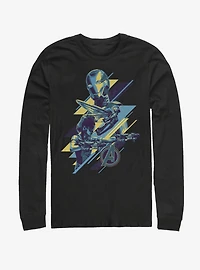 Marvel Avengers: Endgame Geo Ladies Long Sleeve T-Shirt