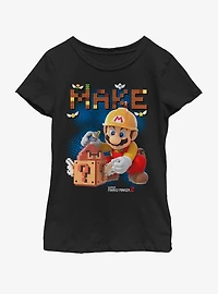 Nintendo Create Imagination Youth Girls T-Shirt