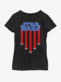 Star Wars Banner Youth Girls T-Shirt