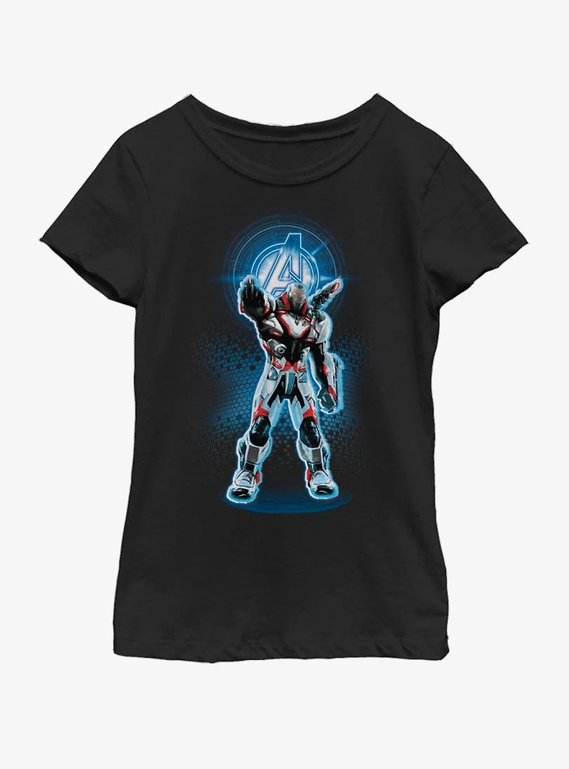 Marvel Avengers: Endgame Avenger War Machine Youth Girls T-Shirt