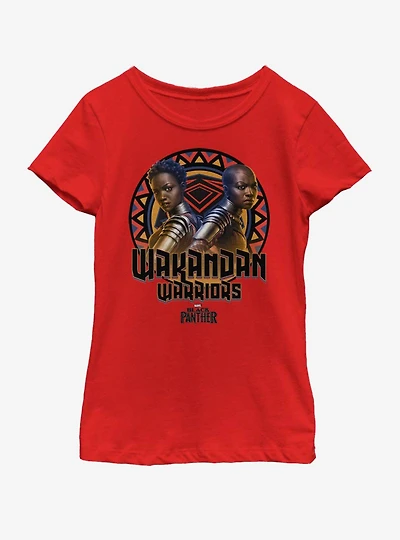 Marvel Black Panther Okoye and Nakia Youth Girls T-Shirt