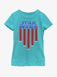 Star Wars Banner Youth Girls T-Shirt