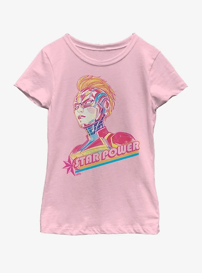 Marvel Captain Pop Star Youth Girls T-Shirt