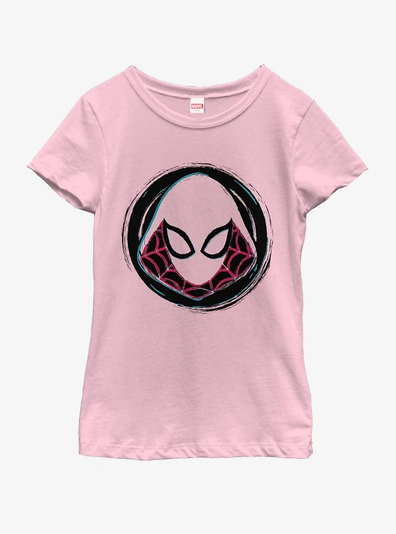 Marvel Gwen Badge Youth Girls T-Shirt
