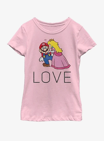 Nintendo Mario Love Youth Girls T-Shirt