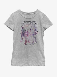 Star Wars Rebel Group Youth Girls T-Shirt