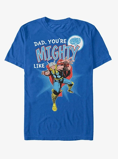 Marvel Thor Mighty like Dad T-Shirt
