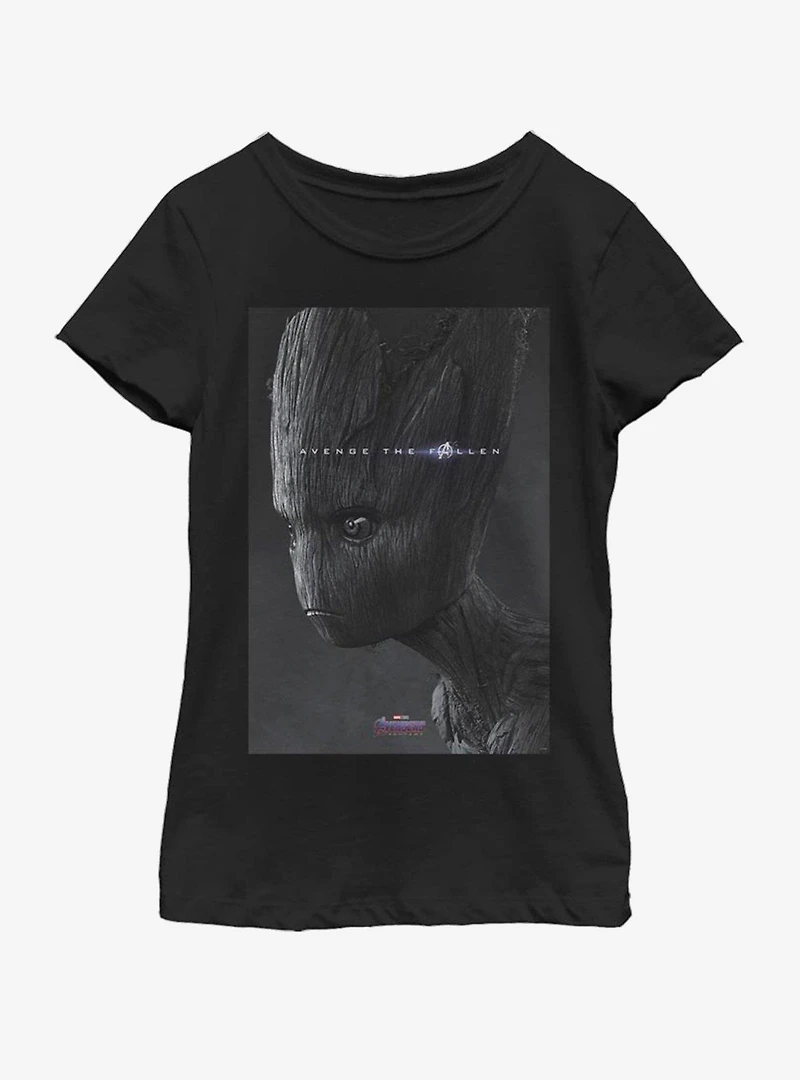 Marvel Avengers: Endgame Groot Avenge Youth Girls T-Shirt