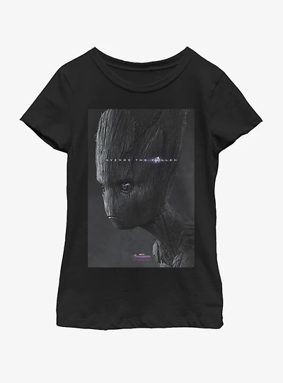 Marvel Avengers: Endgame Groot Avenge Youth Girls T-Shirt