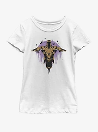 Marvel Avengers: Endgame Scarecrow Thanos Youth Girls T-Shirt