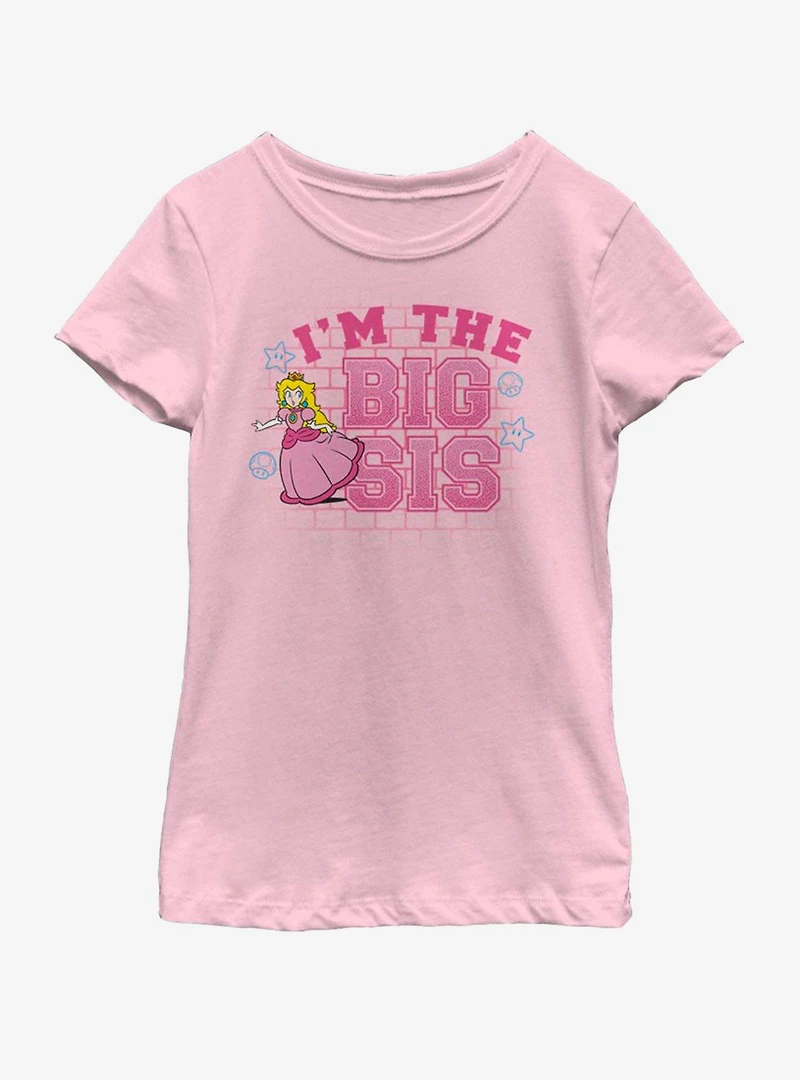 Nintendo Big Sis Youth Girls T-Shirt
