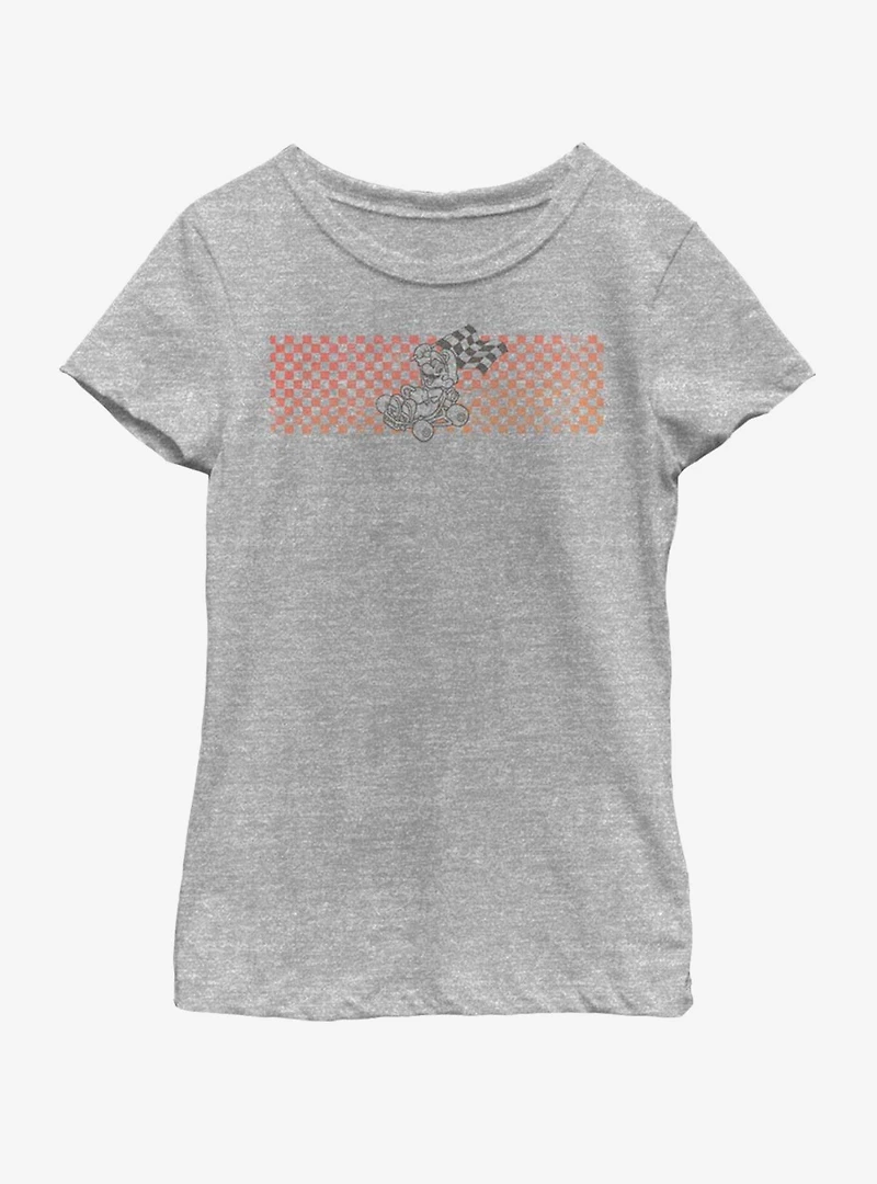 Nintendo Mario Panel Youth Girls T-Shirt
