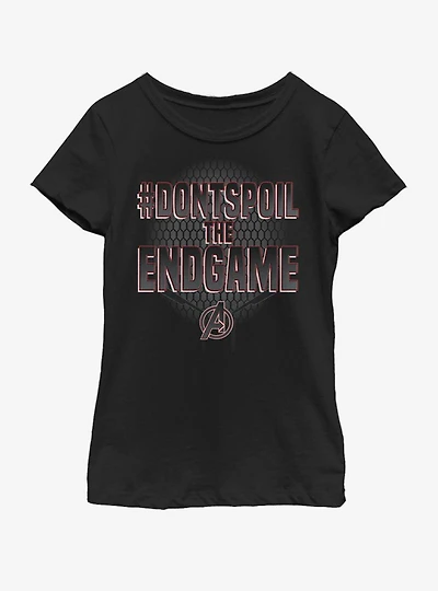 Marvel Avengers: Endgame Hashtag Youth Girls T-Shirt