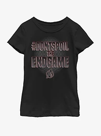 Marvel Avengers: Endgame Hashtag Youth Girls T-Shirt