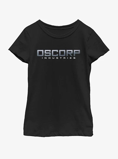 Marvel Oscorp Logo Youth Girls T-Shirt