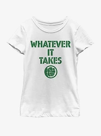 Marvel Avengers: Endgame Hulk Spirit Youth Girls T-Shirt