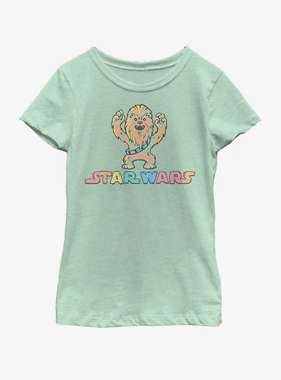 Star Wars Colorin Chewbacca Youth Girls T-Shirt