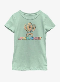 Star Wars Colorin Chewbacca Youth Girls T-Shirt
