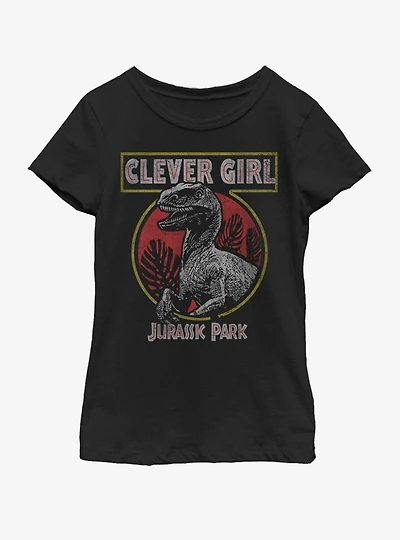 Jurassic Park Clever Youth Girls T-Shirt
