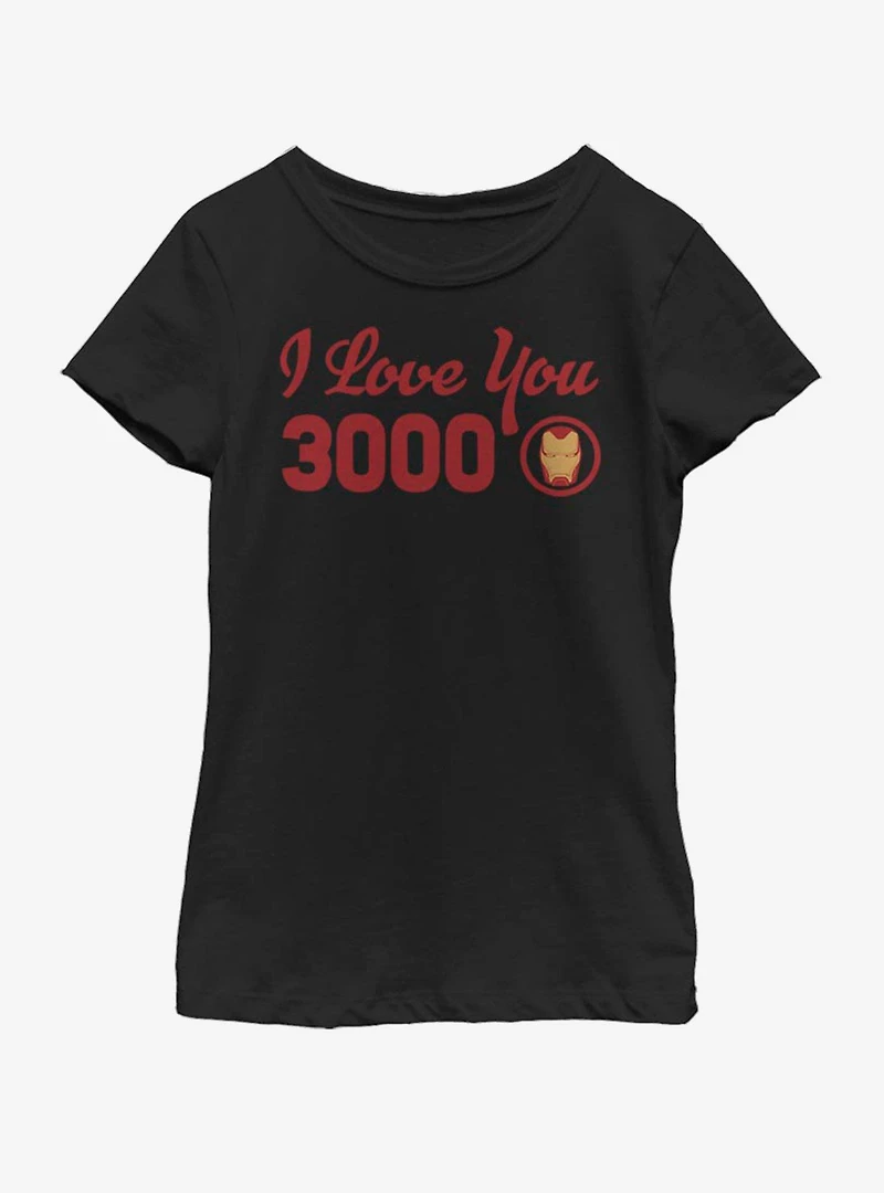 Marvel Avengers: Endgame I Love You Icon Youth Girls T-Shirt