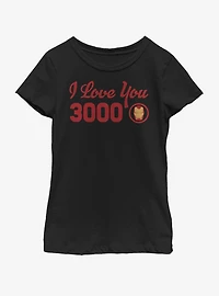 Marvel Avengers: Endgame I Love You Icon Youth Girls T-Shirt