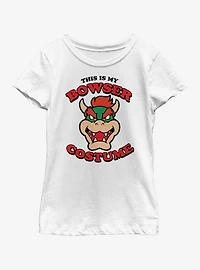Nintendo Super Mario Bowser Costume Youth Girls T-Shirt