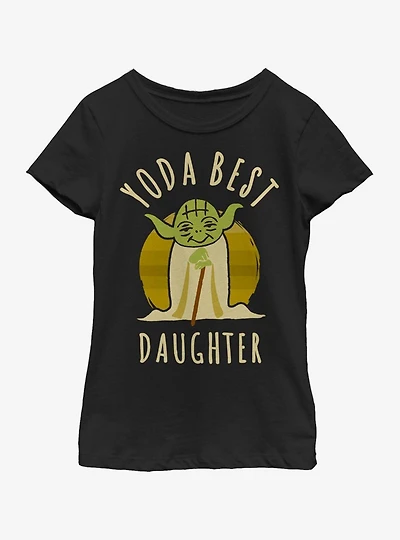 Star Wars Best Daughter Yoda Says Youth Girls T-Shirt