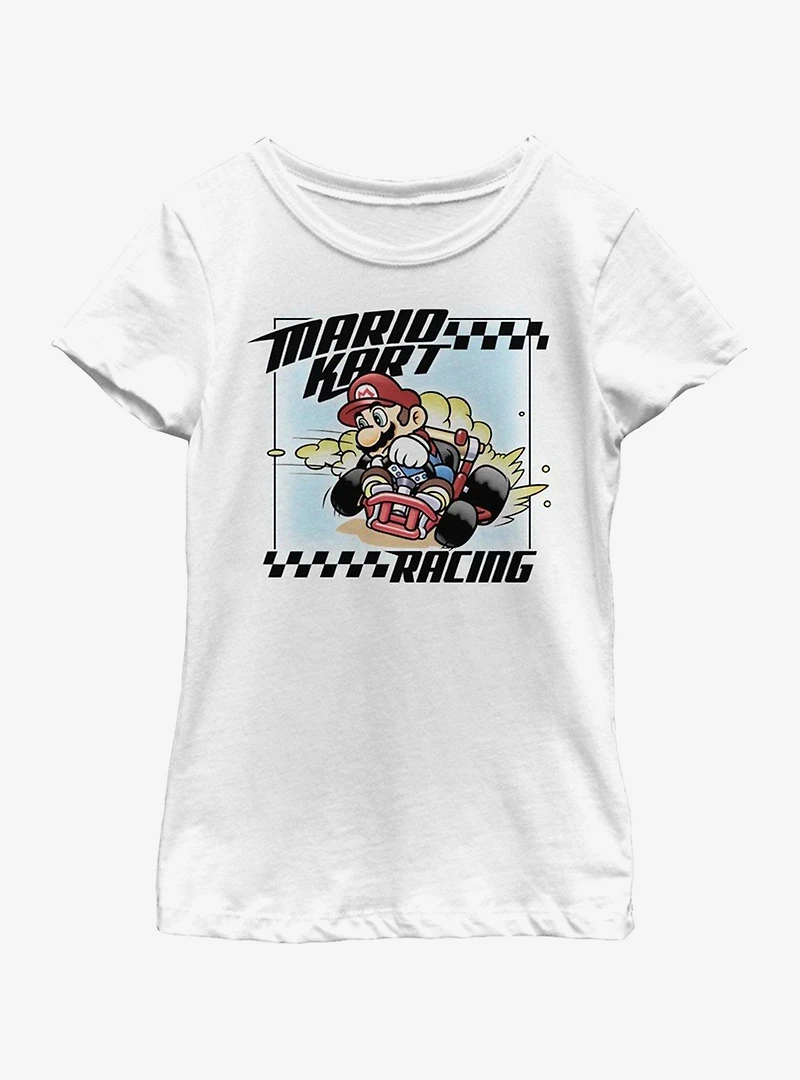 Nintendo Race Hard Youth Girls T-Shirt