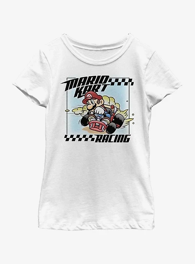 Nintendo Race Hard Youth Girls T-Shirt