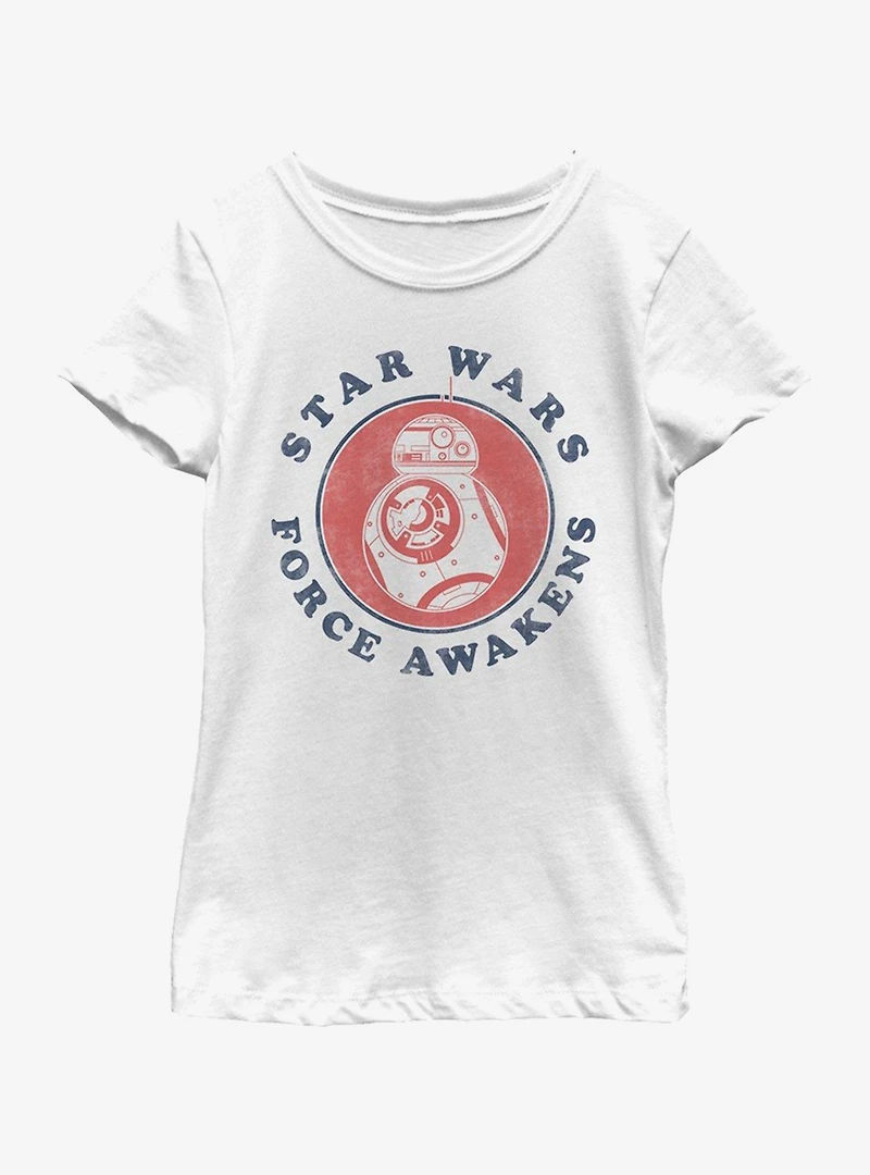 Star Wars The Force Awakens BB8 Youth Girls T-Shirt