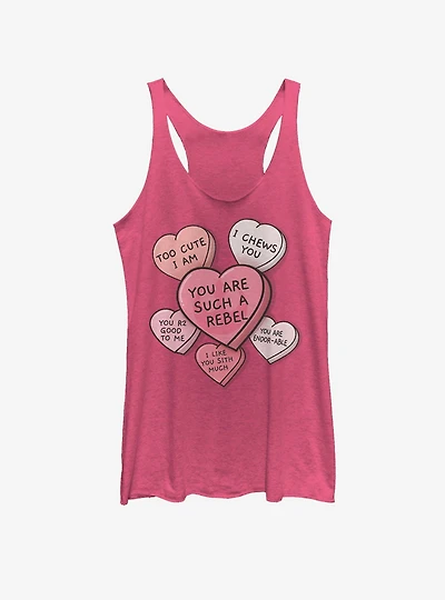 Star Wars Candy Hearts Girls Tank