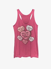 Star Wars Candy Hearts Girls Tank