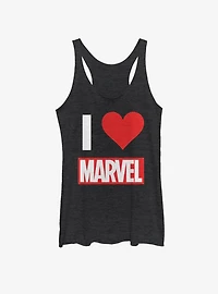 Marvel I Love Brick Girls Tank