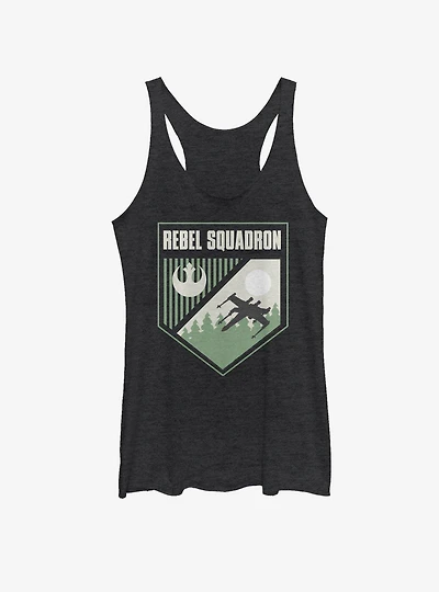 Star Wars Rebel Squad Shield Girls Tank