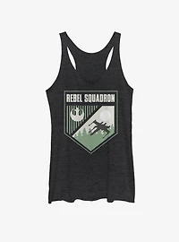 Star Wars Rebel Squad Shield Girls Tank