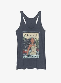 Disney Pocahontas Block Bottom Text Girls Tank